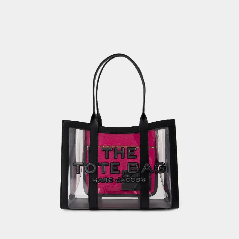 Bold Style Discounts The Medium Tote - Marc Jacobs - Pvc - Black Must-Have Bags At Irresistible Discounts Bold Style Discounts The Medium Tote - Marc Jacobs - Pvc - Black Must-Have Bags At Irresistible Discounts