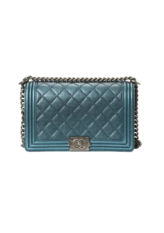 Customizable Bags For Personalized Style MEDIUM PERFORATED BOY BAG Iconic Handbags At Budget-Friendly Prices Customizable Bags For Personalized Style MEDIUM PERFORATED BOY BAG Iconic Handbags At Budget-Friendly Prices