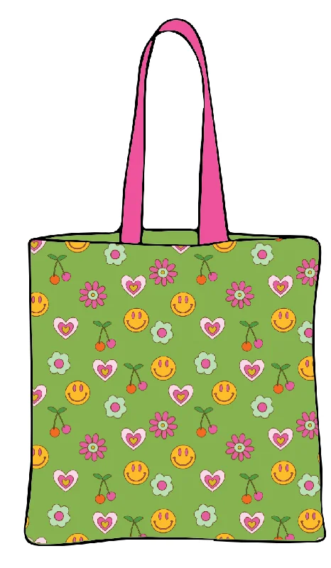 Relaxed Style Happy Smiley Tote Stylish Bags At Unbeatable Prices – Shop Now