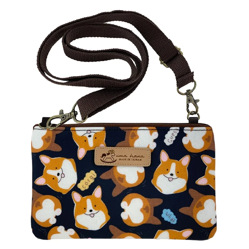 Fashion Forward Femininity Midnight Blue Corgi Momo Zipper Crossbody Sleek Bags, Perfect Prices Fashion Forward Femininity Midnight Blue Corgi Momo Zipper Crossbody Sleek Bags, Perfect Prices