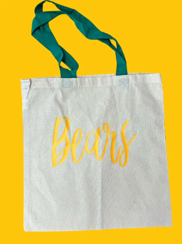 Classic Modern Offers Bears School Spirit Tote Iconic Handbags At Budget-Friendly Prices Classic Modern Offers Bears School Spirit Tote Iconic Handbags At Budget-Friendly Prices