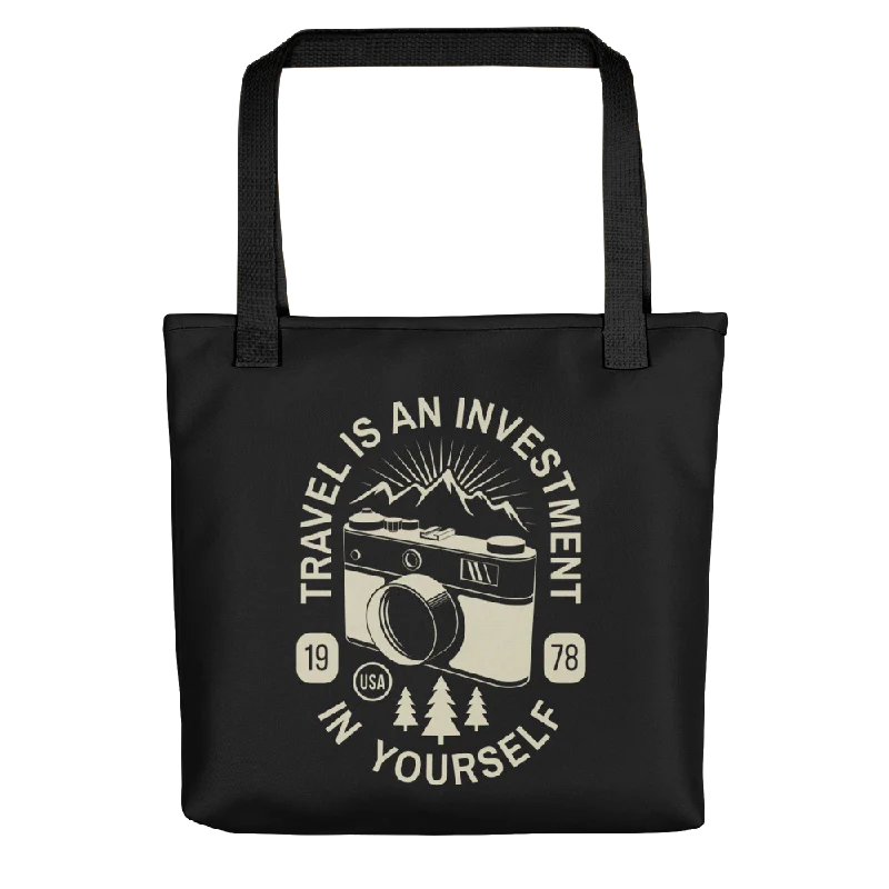 Refined Fashion Sale Travel Is An Investment In Yourself Tote bag Statement Bags, Shop Today Refined Fashion Sale Travel Is An Investment In Yourself Tote bag Statement Bags, Shop Today