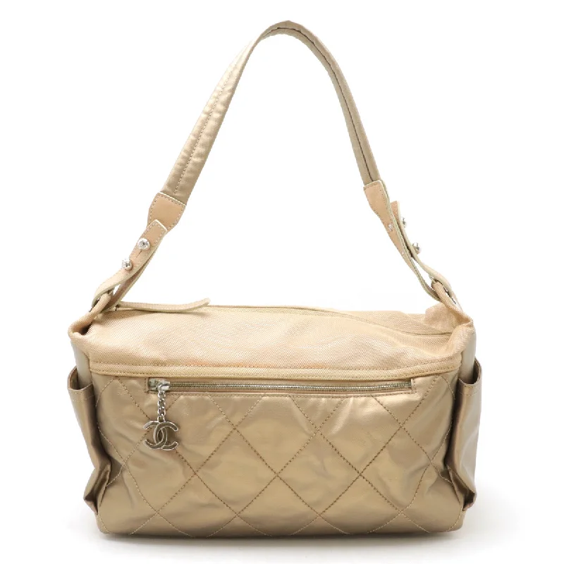 Premium Fashion Chanel Paris Biarritz Coated Canvas Shoulder Bag A34206 Trendy Purses With Limited-Time Offers Premium Fashion Chanel Paris Biarritz Coated Canvas Shoulder Bag A34206 Trendy Purses With Limited-Time Offers