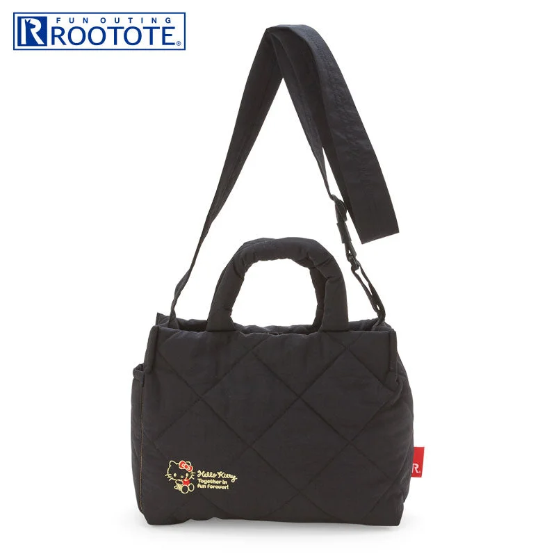 Elegant Style Japan Sanrio - Hello Kitty ROOTOTE Deli Quilt Bag (Color: Black) Grab Your Favorite Handbags For Less Elegant Style Japan Sanrio - Hello Kitty ROOTOTE Deli Quilt Bag (Color: Black) Grab Your Favorite Handbags For Less