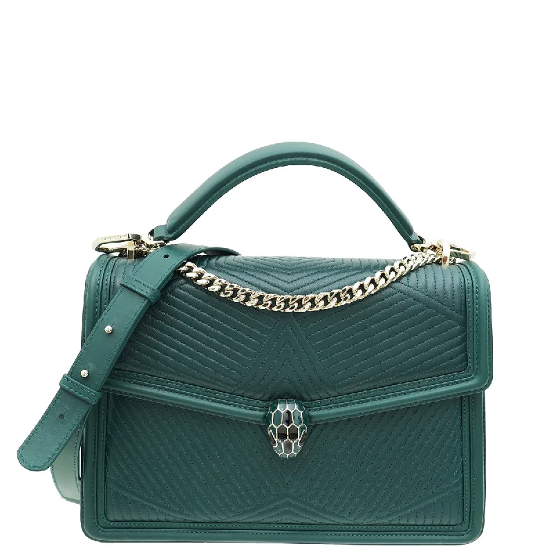 Contemporary Fashion Sale Bvlgari Forest Emerald Serpenti Diamond Blast Medium Flap Bag Designer Bags At Exclusive Clearance Prices Contemporary Fashion Sale Bvlgari Forest Emerald Serpenti Diamond Blast Medium Flap Bag Designer Bags At Exclusive Clearance Prices