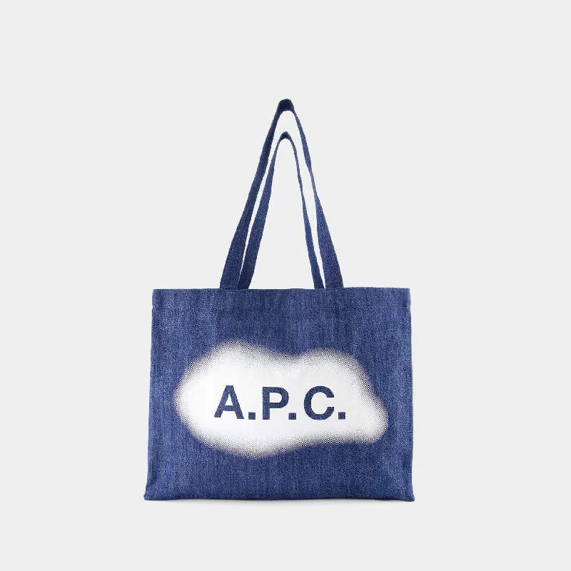 Compact Bags For Minimalist Travelers Diane Tote bag - A.P.C - Cotton - Blue Best Deals On Premium And Casual Bags – Act Fast Compact Bags For Minimalist Travelers Diane Tote bag - A.P.C - Cotton - Blue Best Deals On Premium And Casual Bags – Act Fast