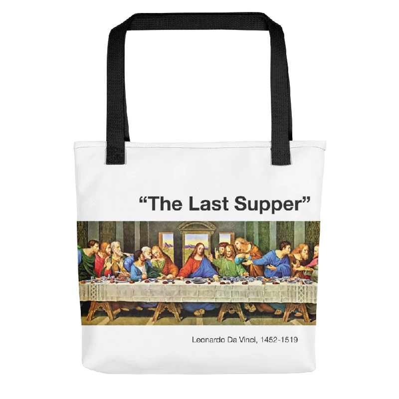 Dive Into Trendy Styles The Last Supper White Tote bag Stylish Totes, Exclusive Savings Dive Into Trendy Styles The Last Supper White Tote bag Stylish Totes, Exclusive Savings
