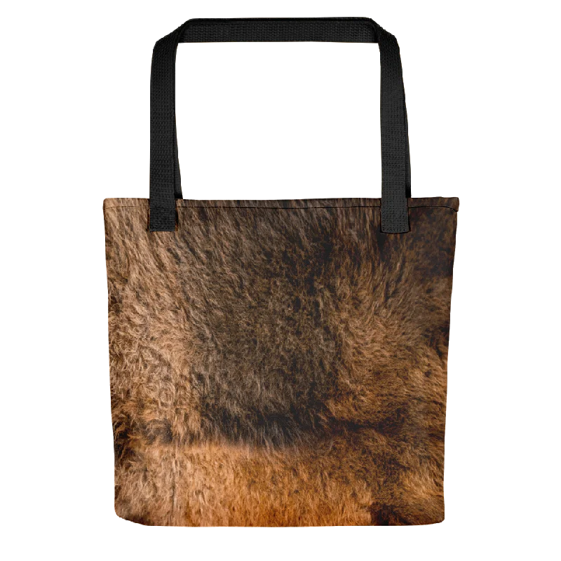 Luxury Bags On Sale Bison Fur Print Tote Bag Classic Bags, Exclusive Deals