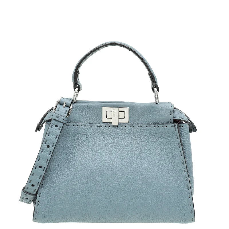 High-End Style Discounts Fendi Grey Peekaboo Selleria Mini Bag Stylish Totes, Special Discounts High-End Style Discounts Fendi Grey Peekaboo Selleria Mini Bag Stylish Totes, Special Discounts