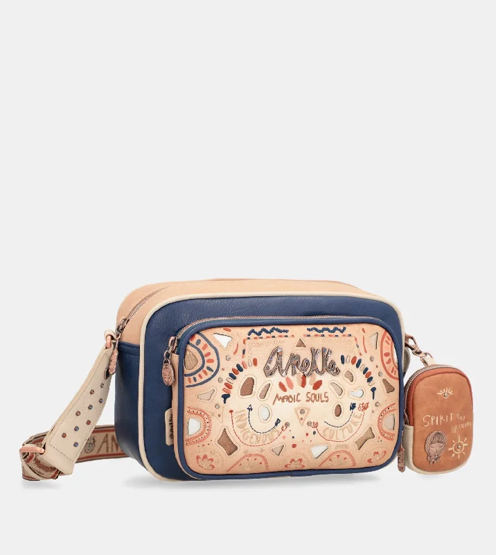 Stylish Bags For Fashion Bloggers Tribe navy blue crossbody bag Premium Bags At Special Prices Stylish Bags For Fashion Bloggers Tribe navy blue crossbody bag Premium Bags At Special Prices