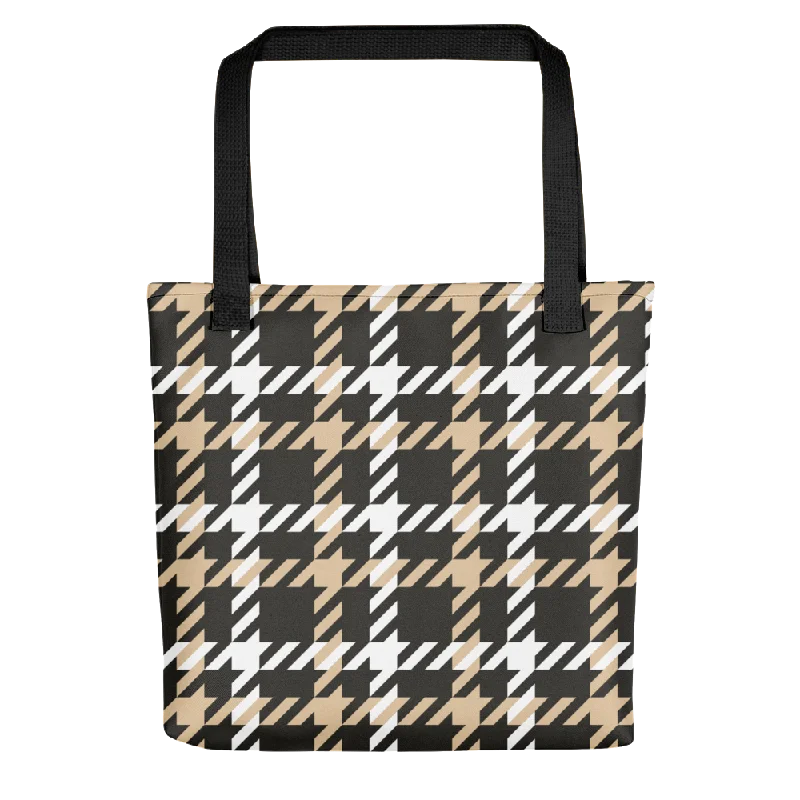 Statement Fashion Offers Houndstooth Large Pattern Tote bag Trendy Bags, Huge Savings Statement Fashion Offers Houndstooth Large Pattern Tote bag Trendy Bags, Huge Savings