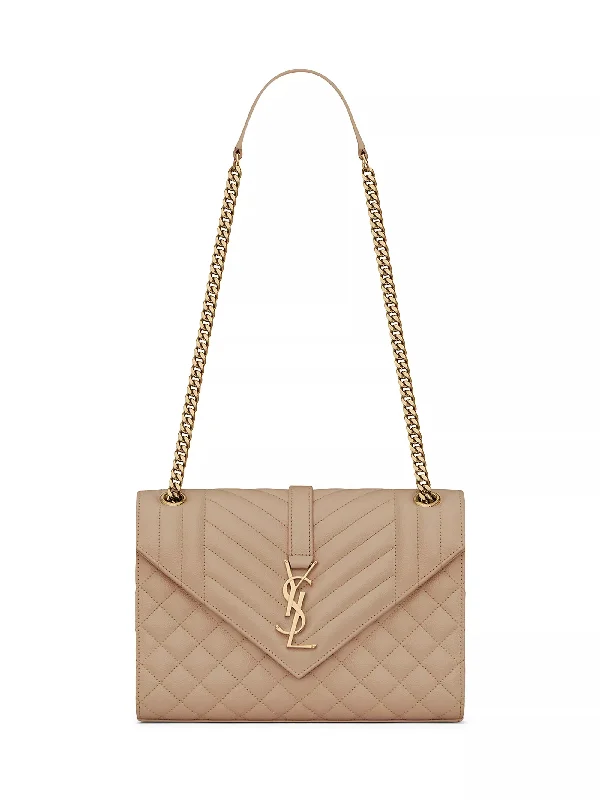 Fashion Forward YSL MEDIUM ENVELOPE MONOGRAM MATELASSE LEATHER BAG Seasonal Sale On Trendy Handbags Fashion Forward YSL MEDIUM ENVELOPE MONOGRAM MATELASSE LEATHER BAG Seasonal Sale On Trendy Handbags