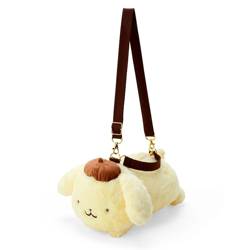 Chic And Clearance-Priced Tote Bags Japan Sanrio - Pompompurin 2 Ways Plush Shaped Bag (Butt Puri Puri Pudding) Handbag Deals For Every Occasion