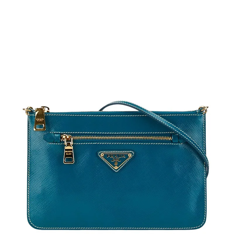 Huge Discounts This Week Prada Leather Triangle Logo Shoulder Bag BT0832 Limited-Time Handbag Sale