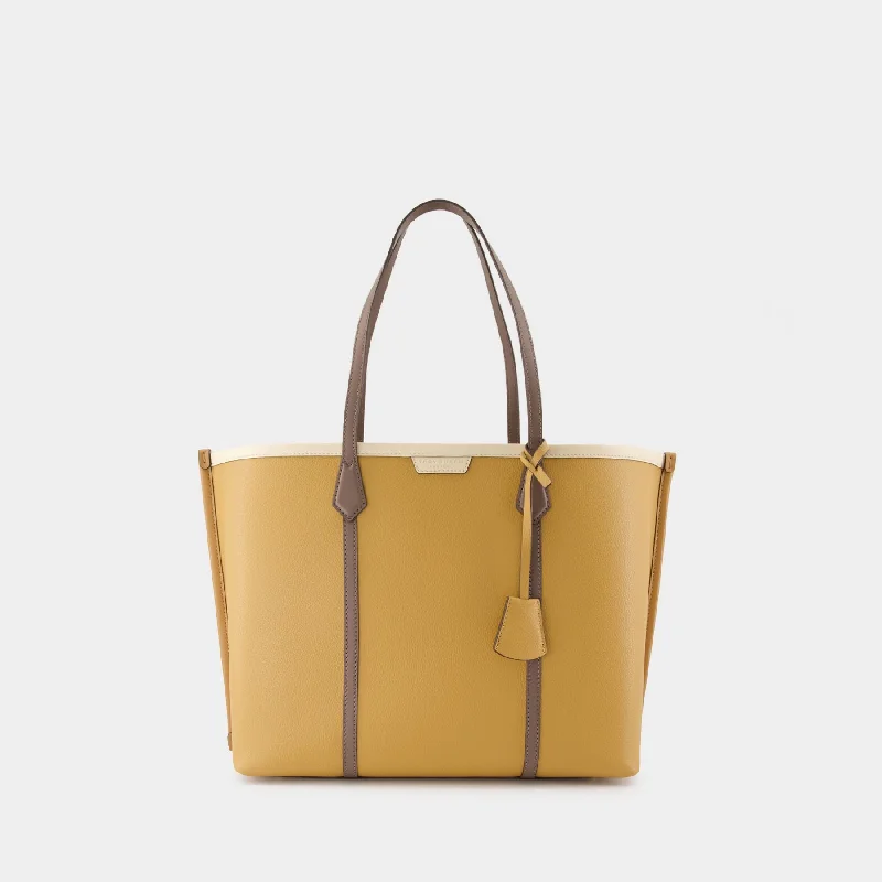 Flash Sale On Premium Bags Perry Color-Block Shopper Bag - Tory Burch - Leather - Brown Affordable Elegance, Grab Yours Flash Sale On Premium Bags Perry Color-Block Shopper Bag - Tory Burch - Leather - Brown Affordable Elegance, Grab Yours