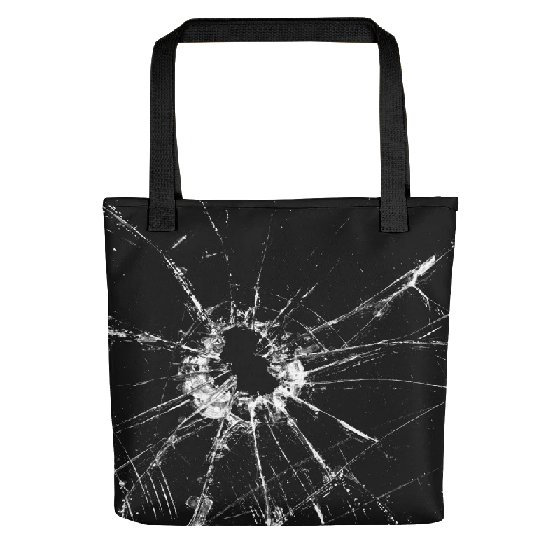 Luxury Seekers Broken Glass Tote Bag Fashion-Forward Bags At Limited-Time Offers
