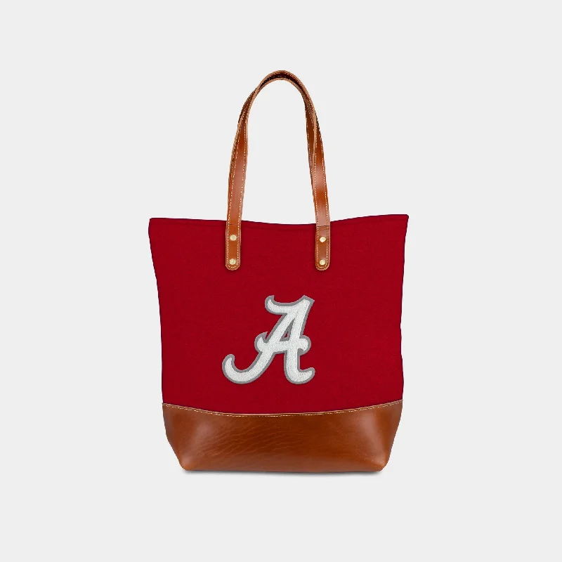 Chic Style Discounts Alabama Crimson Tide "A" Tote Bag Statement Handbags At Unbeatable Discounts Chic Style Discounts Alabama Crimson Tide "A" Tote Bag Statement Handbags At Unbeatable Discounts