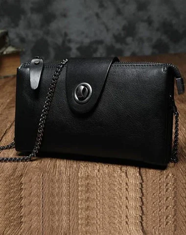 Seasonal Trends Black Leather Mini Chain Shoulder Bag Red Womens Leather Brown Clutch Chain Purse Fashion-Forward Bags At Exclusive Promotional Prices
