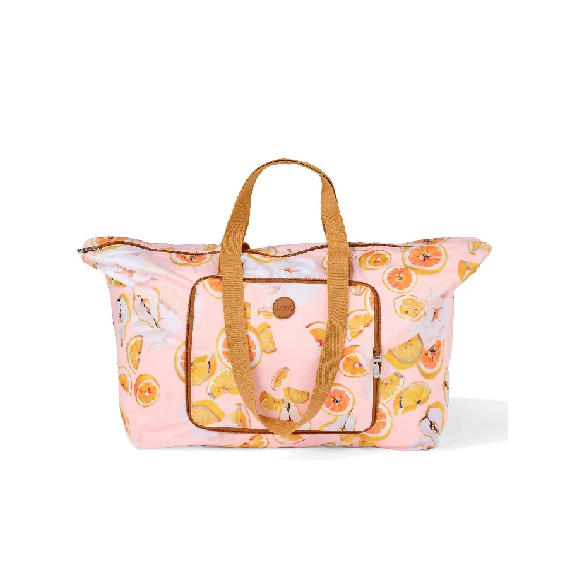 Bags For Sporty And Athletic Styles OiOi Fold-Up Tote - Tutti Frutti Timeless Bags, Flash Sale Bags For Sporty And Athletic Styles OiOi Fold-Up Tote - Tutti Frutti Timeless Bags, Flash Sale