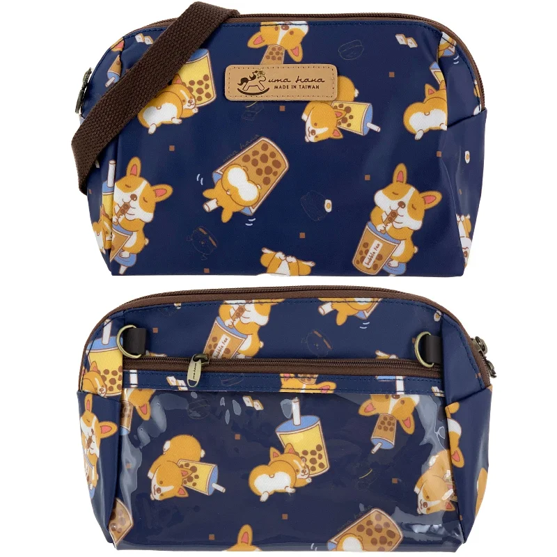 Contemporary Fashion Sale Blue Bubble Tea Corgi Mufe Crossbody Bag Don't Miss Out – Handbag Discounts Contemporary Fashion Sale Blue Bubble Tea Corgi Mufe Crossbody Bag Don't Miss Out – Handbag Discounts
