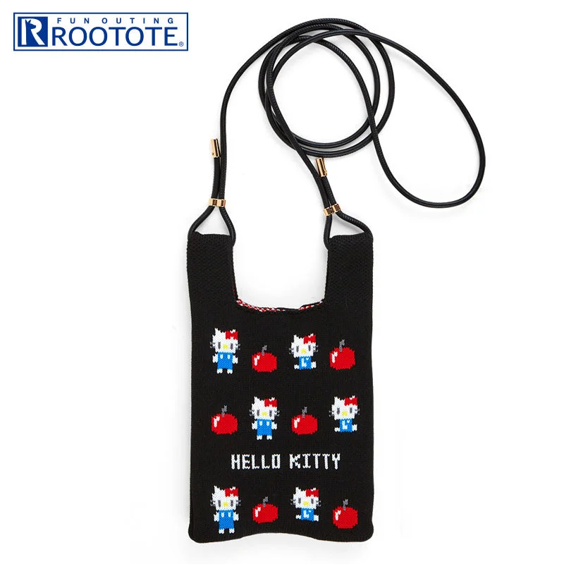 Hot Trends Japan Sanrio - Hello Kitty ROOTOTE Knit Shoulder Bag (Flyer) Trendy Purses With Limited-Time Offers Hot Trends Japan Sanrio - Hello Kitty ROOTOTE Knit Shoulder Bag (Flyer) Trendy Purses With Limited-Time Offers