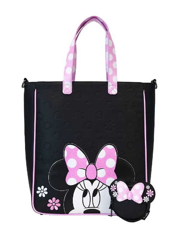 Big Savings Loungefly x Disney Minnie Mouse Tote Bag With Coin Bag Rock The Dots Flash Sale On Designer Bags Big Savings Loungefly x Disney Minnie Mouse Tote Bag With Coin Bag Rock The Dots Flash Sale On Designer Bags