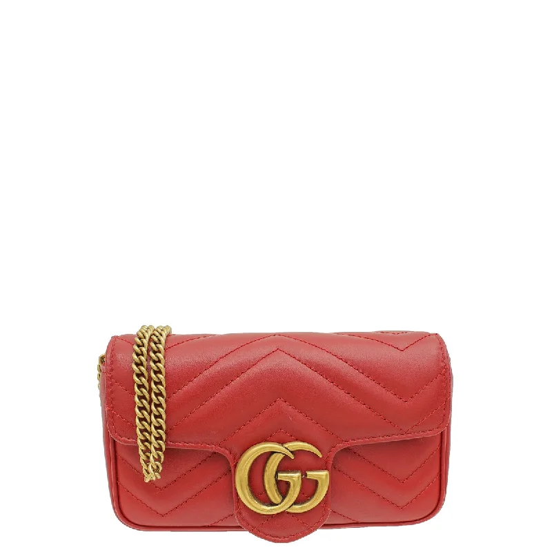 Rustic Bags For Outdoor And Nature-Inspired Looks Gucci Red GG Marmont Super Mini Bag High-End Handbags At Affordable Prices Rustic Bags For Outdoor And Nature-Inspired Looks Gucci Red GG Marmont Super Mini Bag High-End Handbags At Affordable Prices