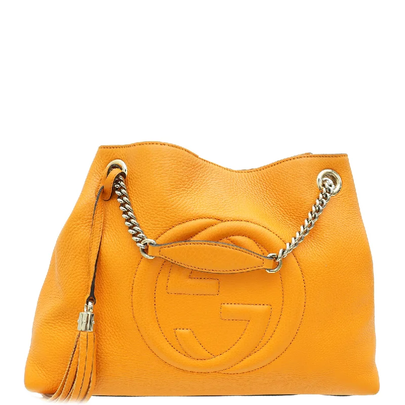 Casual Chic Deals Gucci Orange Soho Tassel Medium Tote Bag Limited-Time Handbag Sale Casual Chic Deals Gucci Orange Soho Tassel Medium Tote Bag Limited-Time Handbag Sale
