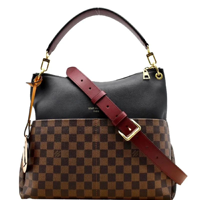 Stylish Looks LOUIS VUITTON DAMIER EBENE MAIDA HOBO BAG NOIR Fashion Bags With Huge Discounts Stylish Looks LOUIS VUITTON DAMIER EBENE MAIDA HOBO BAG NOIR Fashion Bags With Huge Discounts