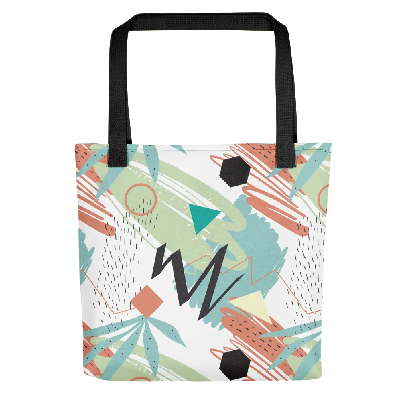 Huge Price Cut Mix Geometrical Pattern 03 Tote Bag Fashion Bags, Limited Offer