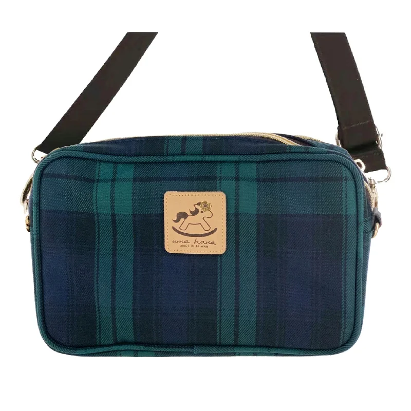 Chic & Modern Sales Green Tartan Plaid Double Zipper Crossbody Fashionable Bags At Must-Have Prices Chic & Modern Sales Green Tartan Plaid Double Zipper Crossbody Fashionable Bags At Must-Have Prices