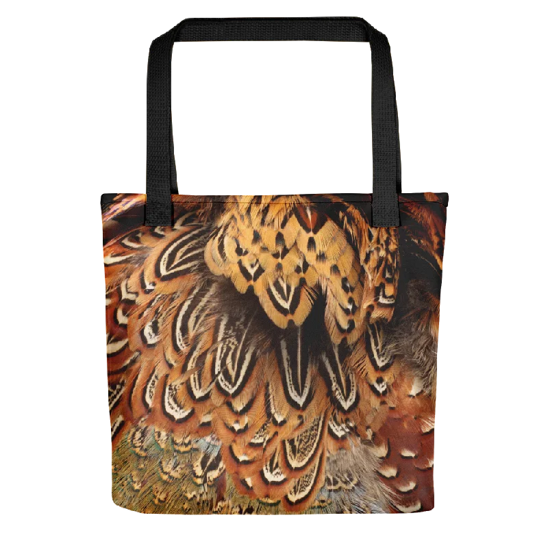Hot Sale Brown Pheasant Feathers Tote Bag Timeless Handbags Now At Special Discounts Hot Sale Brown Pheasant Feathers Tote Bag Timeless Handbags Now At Special Discounts