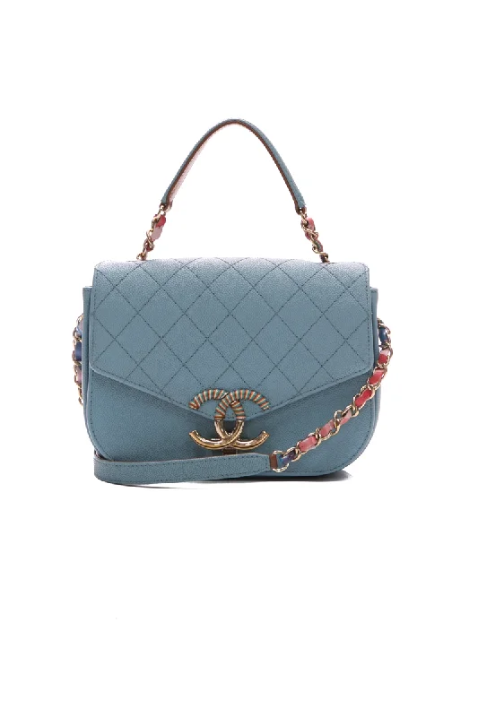 Chic Style, Always In Vogue Coco Cuba Medium Flap with Top Handle Bag Fashion-Forward Bags At Exclusive Promotional Prices Chic Style, Always In Vogue Coco Cuba Medium Flap with Top Handle Bag Fashion-Forward Bags At Exclusive Promotional Prices
