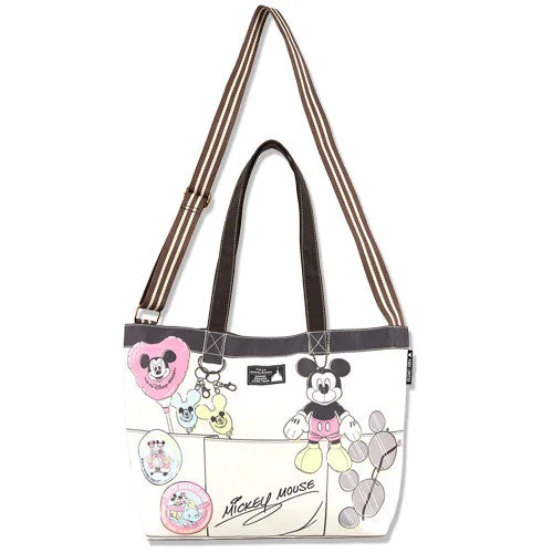 Stay Ahead In Style TDR - Mickey Mouse & Friends Trompe-l'œil Design 2 Ways Tote Bag The Best Handbag Sale Of The Season Stay Ahead In Style TDR - Mickey Mouse & Friends Trompe-l'œil Design 2 Ways Tote Bag The Best Handbag Sale Of The Season