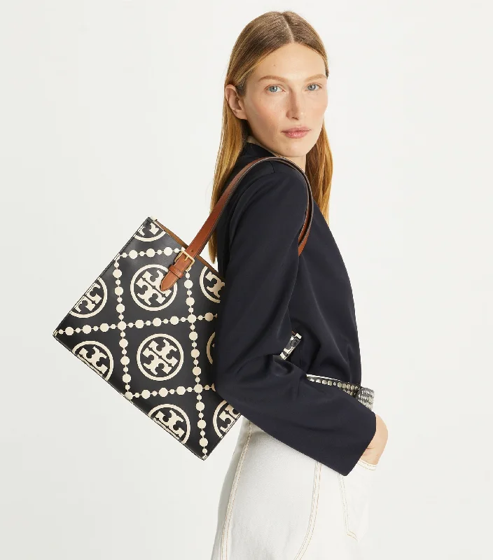 Bags With Seasonal Sales T Monogram Contrast Embossed Tote Bag High-End Bags, Low-End Prices Bags With Seasonal Sales T Monogram Contrast Embossed Tote Bag High-End Bags, Low-End Prices