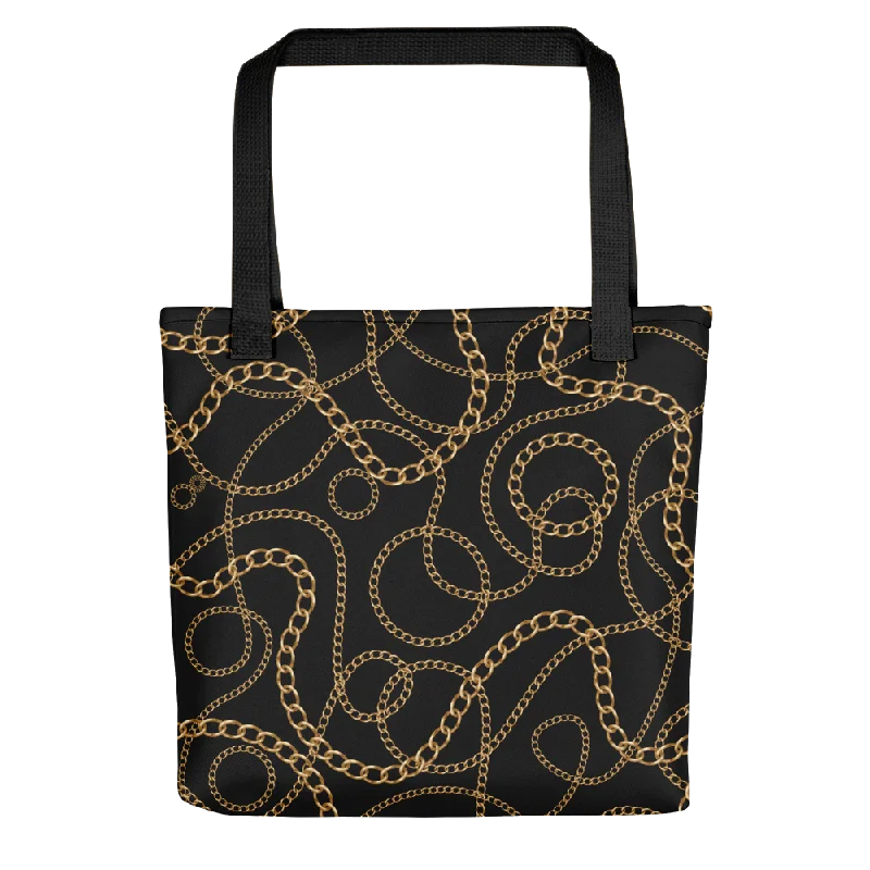 End-Of-Season Clearance Golden Chains Tote bag Trendy Purses With Limited-Time Offers