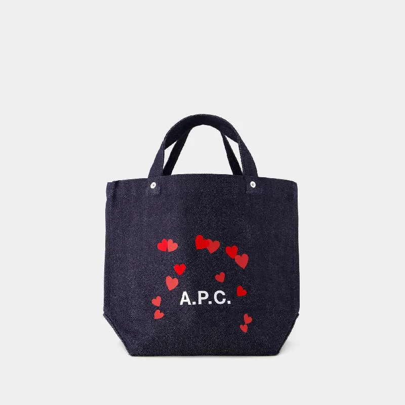 Flash Sale Thais Mini Blondie Shopper Bag - A.P.C. - Cotton - Blue Chic Crossbody Bags, Limited Offers Flash Sale Thais Mini Blondie Shopper Bag - A.P.C. - Cotton - Blue Chic Crossbody Bags, Limited Offers