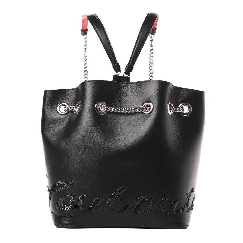 Statement Fashion Offers CHRISTIAN LOUBOUTIN CALFSKIN PARIS MARIE JANE LOGO BACKPACK Statement Bags, Shop Today Statement Fashion Offers CHRISTIAN LOUBOUTIN CALFSKIN PARIS MARIE JANE LOGO BACKPACK Statement Bags, Shop Today