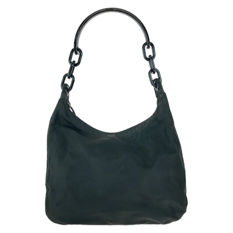 Stylish Bags With Discounts Prada Nylon Tessuto Triangle Logo Shoulder Bag Elegant Totes At Limited-Time Prices