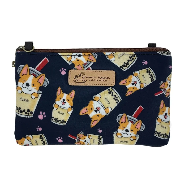 Holiday Glam Midnight Blue Boba Corgi Zipper Crossbody Grab Stylish Bags Before They're Gone Holiday Glam Midnight Blue Boba Corgi Zipper Crossbody Grab Stylish Bags Before They're Gone