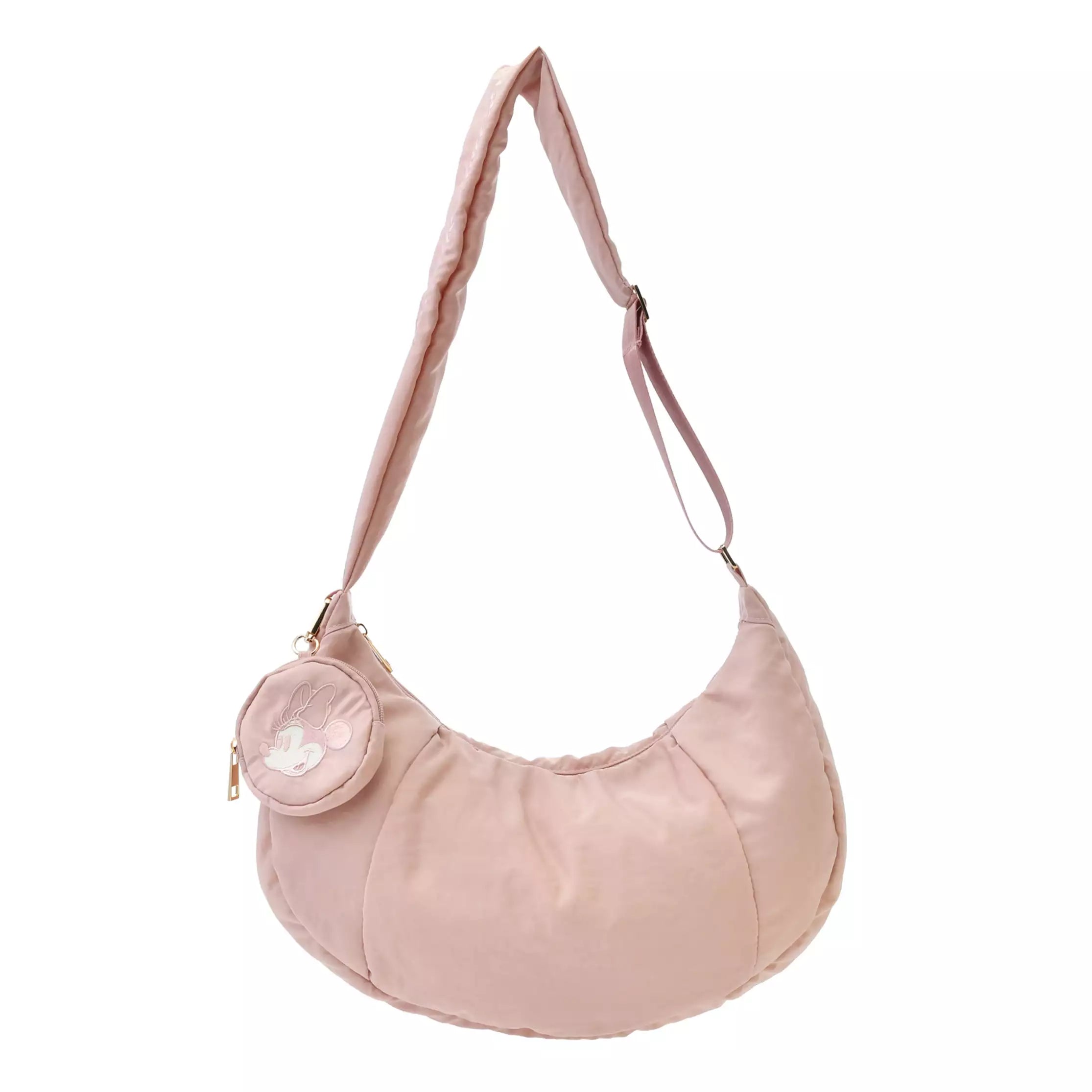 Flash Sales On Premium And High-Quality Bags JDS - Casual Bag x Minnie Mouse "Half Moon" Shaped Shoulder Bag with Pouch Upgrade Your Look With Fashionable Bags Flash Sales On Premium And High-Quality Bags JDS - Casual Bag x Minnie Mouse "Half Moon" Shaped Shoulder Bag with Pouch Upgrade Your Look With Fashionable Bags