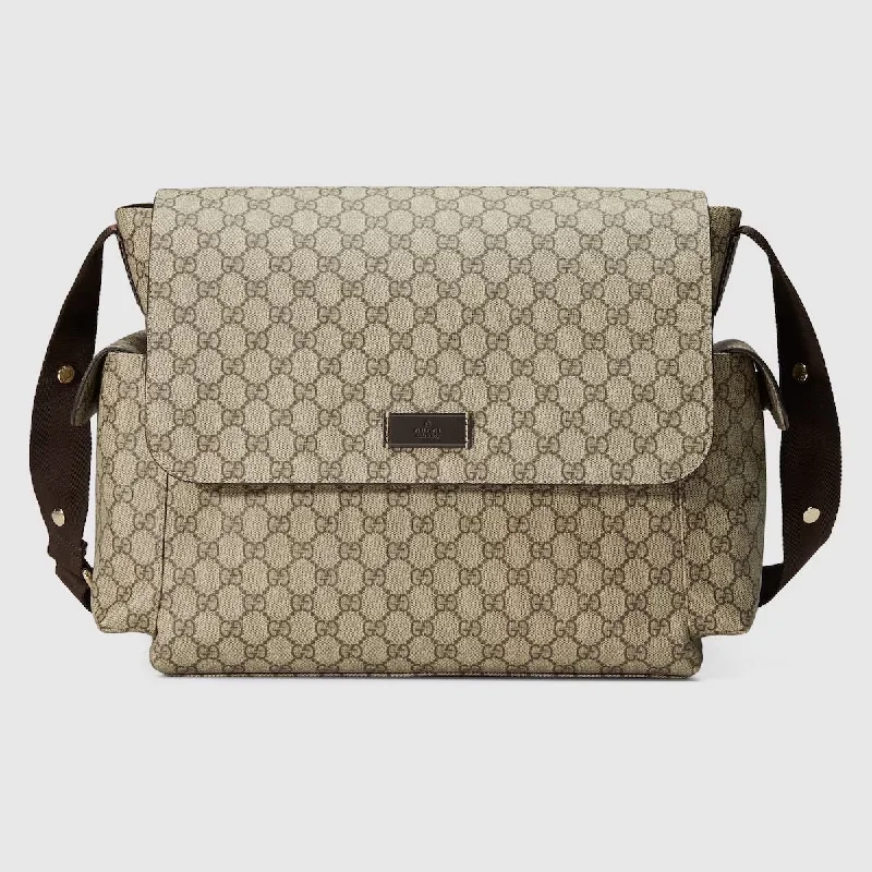 Low Price Special GUCCI GG SUPREME MONOGRAM SELLERIA CALFSKIN DIAPER BAG Limited-Time Handbag Sale Low Price Special GUCCI GG SUPREME MONOGRAM SELLERIA CALFSKIN DIAPER BAG Limited-Time Handbag Sale