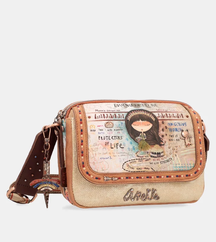 Sophisticated Fashion Menire crossbody bag with flap 3 compartments Best Bag Sale Of The Season Sophisticated Fashion Menire crossbody bag with flap 3 compartments Best Bag Sale Of The Season