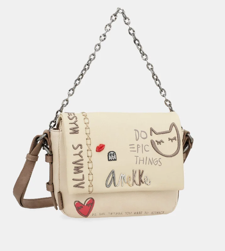 Absurdly Cheap Sale Energy beige flap bag Must-Have Bags At Irresistible Discounts