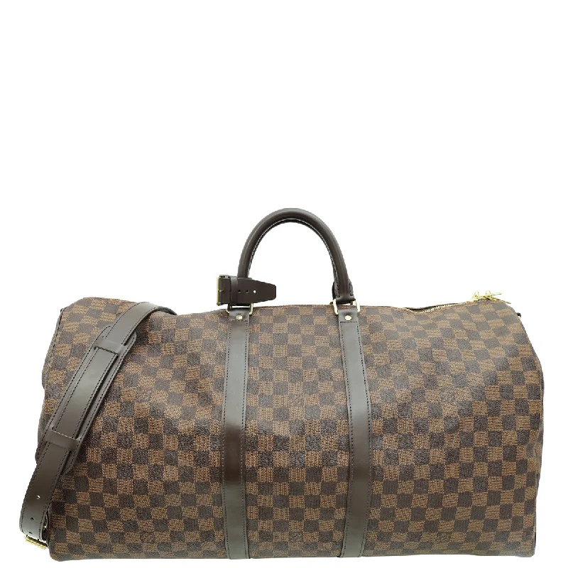 Style Breakthroughs Louis Vuitton Damier Ebene Keepall Bandouliere 60 Bag Stylish Handbags With Exclusive Online Discounts Style Breakthroughs Louis Vuitton Damier Ebene Keepall Bandouliere 60 Bag Stylish Handbags With Exclusive Online Discounts