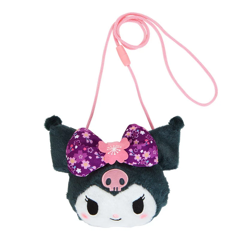 Polished Style Deals Japan Sanrio - Kuromi Face-Shaped Pochette (Cherry Blossom Kimono) Best-Selling Bags Now At Exclusive Promotional Prices Polished Style Deals Japan Sanrio - Kuromi Face-Shaped Pochette (Cherry Blossom Kimono) Best-Selling Bags Now At Exclusive Promotional Prices