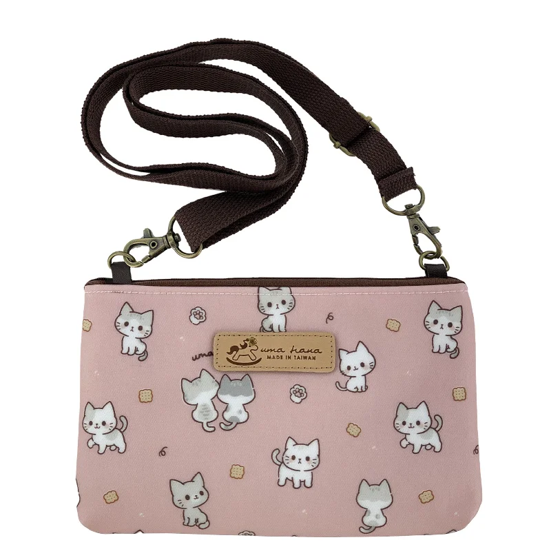 Boutique Styles Pink Crumbs & Kittens Zipper Crossbody Stylish Totes, Special Discounts Boutique Styles Pink Crumbs & Kittens Zipper Crossbody Stylish Totes, Special Discounts