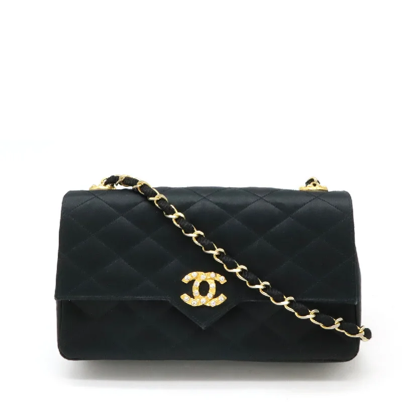 Catch Every Fashion Trend Chanel Satin Rhinestone Matelasse Chain Shoulder Bag Everyday Bags, Budget-Friendly Catch Every Fashion Trend Chanel Satin Rhinestone Matelasse Chain Shoulder Bag Everyday Bags, Budget-Friendly