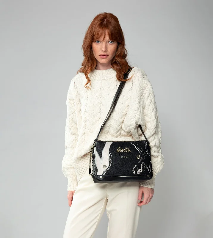 Classy Style Discounts Nature Shodō black 3 compartment shoulder bag Trendy & Timeless Bags, Now On Sale Classy Style Discounts Nature Shodō black 3 compartment shoulder bag Trendy & Timeless Bags, Now On Sale