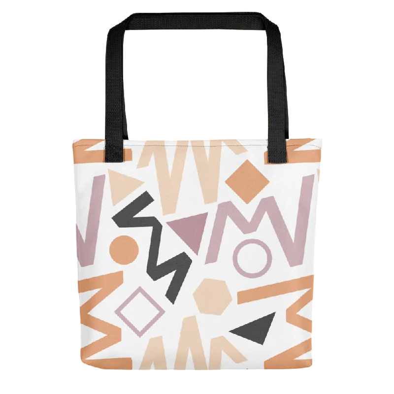 Discover Now Soft Geometrical Pattern Tote Bag Flash Sale On Handbags